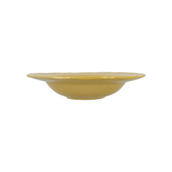 ASSIETTE CREUSE SIGNATURE 23.5CM EN GRÈS JAUNE