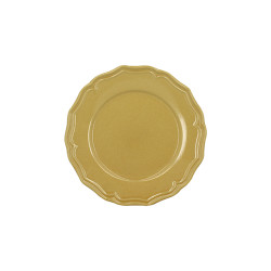 ASSIETTE À DESSERT SIGNATURE 22CM EN GRÈS JAUNE
