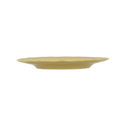 ASSIETTE À DESSERT SIGNATURE 22CM EN GRÈS JAUNE