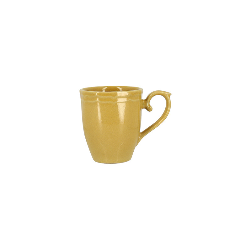 MUG SIGNATURE 30CL EN GRÈS JAUNE