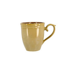 MUG SIGNATURE 30CL EN GRÈS JAUNE