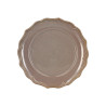 ASSIETTE PLATE SIGNATURE 26.5CM EN GRÈS VIOLET