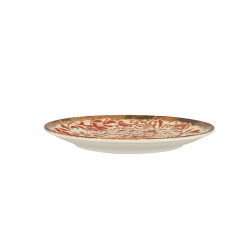 ASSIETTE À DESSERT PALAZZO 20CM EN PORCELAINE ROUGE