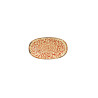 ASSIETTE OVALE PALAZZO 19X10.5CM EN PORCELAINE ROUGE