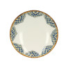 ASSIETTE CREUSE CALYPSO 21CM EN PORCELAINE BLUE