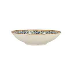 ASSIETTE CREUSE CALYPSO 21CM EN PORCELAINE BLUE