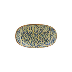 ASSIETTE OVALE CALYPSO...