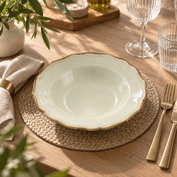 ASSIETTE CREUSE SIGNATURE...