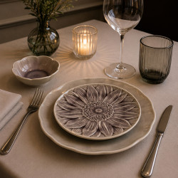 ASSIETTE PLATE NOVA 26CM EN GRÈS PARME