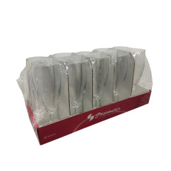LOT DE 10 FLÛTES BANQUET 15,2CL EN VERRE