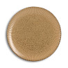 ASSIETTE PLATE LUNEA 27CM EN PORCELAINE MARRON
