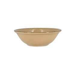 BOL LUNEA 42CL EN PORCELAINE MARRON 16CM