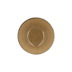 BOL LUNEA 42CL EN PORCELAINE MARRON 16CM