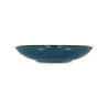 ASSIETTE CREUSE LUNEA 22CM EN PORCELAINE BLEU