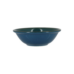 BOL LUNEA 42CL EN PORCELAINE BLEU 16CM