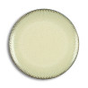 ASSIETTE PLATE LUNEA 27CM EN PORCELAINE BEIGE