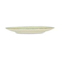 ASSIETTE PLATE LUNEA 27CM EN PORCELAINE BEIGE