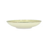 ASSIETTE CREUSE LUNEA 22CM EN PORCELAINE BEIGE