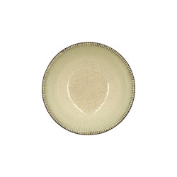 BOL LUNEA 42CL EN PORCELAINE BEIGE 16CM