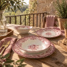 COUPELLE FAUSTINE 16CM EN GRÈS ROSE