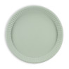 MOULE À TARTE COLORAMA 28CM EN ACIER CARBONE CELADON