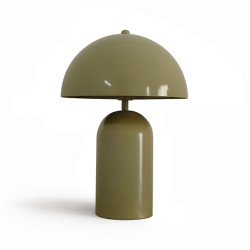 LAMPE À POSER EN MÉTAL VERT...