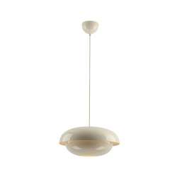 SUSPENSION EN MÉTAL ÉCRU BRILLANT 40X40X176.5CM CHLOE