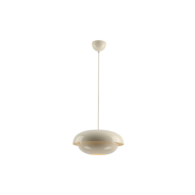 SUSPENSION EN MÉTAL ÉCRU BRILLANT 40X40X176.5CM CHLOE