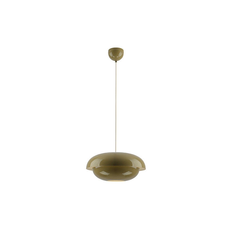 SUSPENSION EN MÉTAL VERT SAUGE BRILLANT  40X40X176.5CM CHLOE