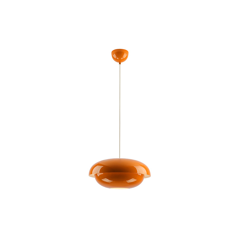 SUSPENSION EN MÉTAL ORANGE BRILLANT 40X40X176.5CM CHLOE