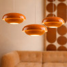 SUSPENSION EN MÉTAL ORANGE BRILLANT 40X40X176.5CM CHLOE