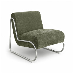 FAUTEUIL LOUNGE EN TISSU...