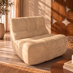 FAUTEUIL COMPRESSÉ EN TISSU...