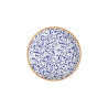ASSIETTE PLATE VENECIA NAVY 27CM PORCELAINE