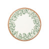 ASSIETTE PIZZA VENECIA GREEN 31CM PORCELAINE