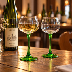 LOT DE 3 VERRES À PIED VIN...