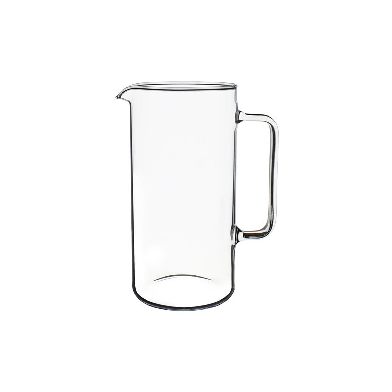 PICHET 1L00 EN VERRE BOROSILICATE AVEC ANSE