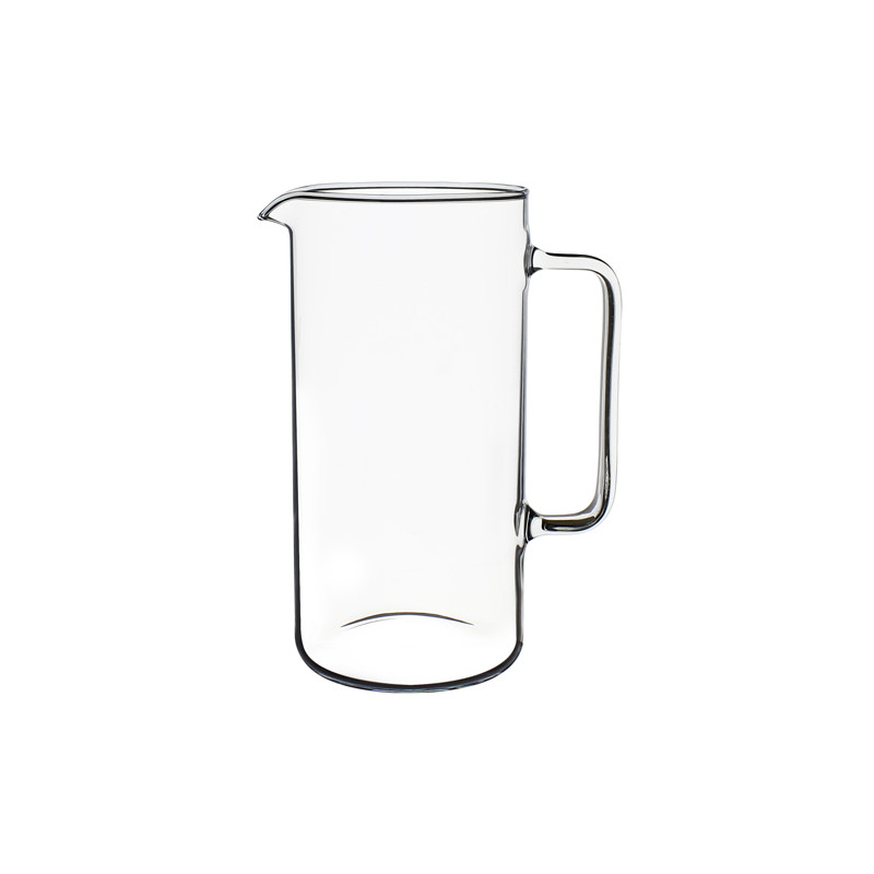 PICHET EN VERRE BOROSILICATE AVEC ANSE 1L