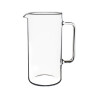 PICHET EN VERRE BOROSILICATE AVEC ANSE 1L