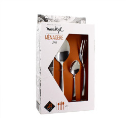 MÉNAGÈRE LIMA 24 PIÈCES EN ACIER INOXYDABLE
