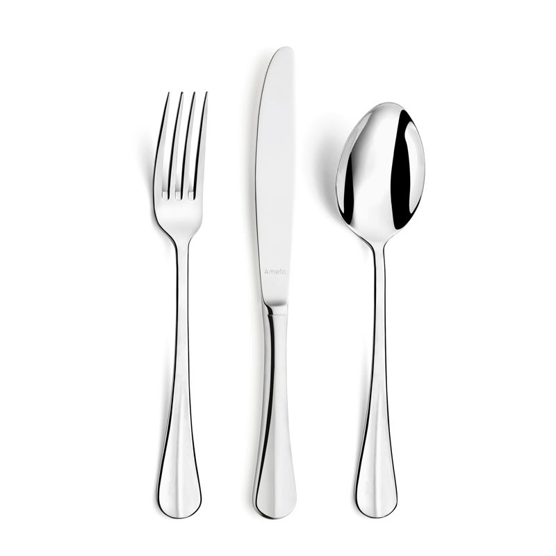 FOURCHETTE A DESSERT BAGUETTE 18,5CM INOX18/0