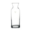 CARAFON VILLAGE EN VERRE JAUGE A 25CL MAX 36CL