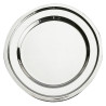 PLAT ROND UNI INOX DIAMÈTRE 30CM