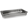 PLAT A GRATIN RECTANGLE INOX 30X21CM