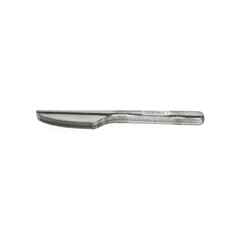 LOT DE 12 COUTEAUX SLIM 18.8CM EN INOX