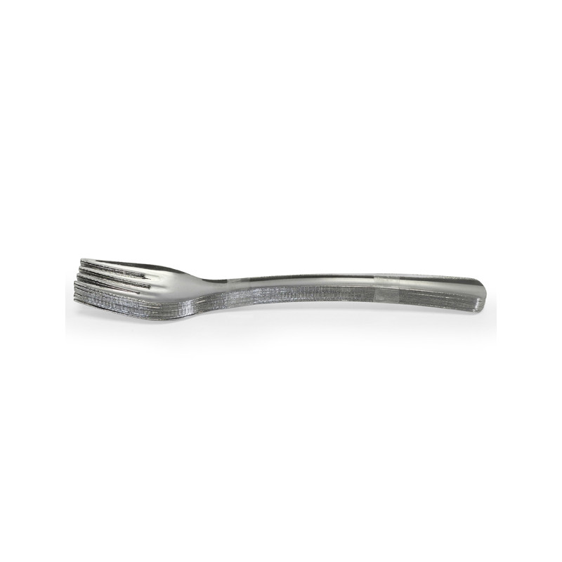 LOT DE 12 FOURCHETTES SLIM 17.8CM EN INOX