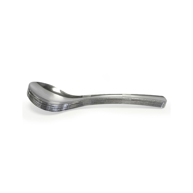 LOT DE 12 CUILLÈRES SLIM 16.8CM EN INOX