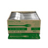 LOT DE 12 FOURCHETTES A DESSERT SLIM 12CM EN INOX