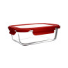 BOITE HERMÉTIQUE RECTANGLE CRISTAL 630ML EN VERRE AVEC COUVERCLE