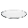 PLAT A TARTE 32,2CM BAS VERRE TRANSPARENT